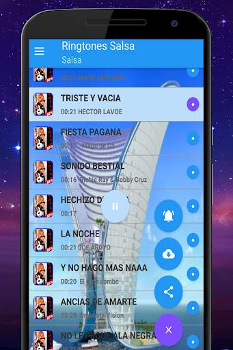 The Best Salsa Tones for my cell phone screenshot 3