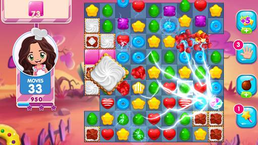 Sweet Sugar Candy Match3 Crit screenshot 4