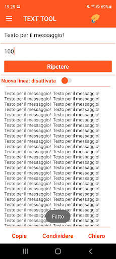 Ripetitore di testo screenshot 2