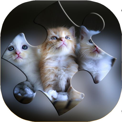 Cat puzzle icon