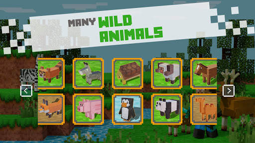 Battle Craft - 3D Pixel World screenshot 2