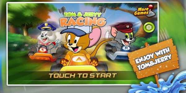 Adventure Tom and Jerry - Speed Racing screenshot 1
