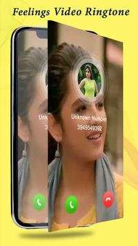 Feelings Video Ringtone For incoming Call screenshot 5