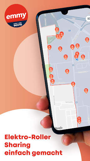 emmy: Elektro-Roller sharing screenshot 1