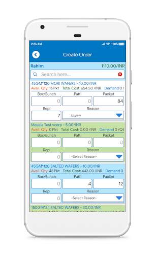 Balaji - SFA screenshot 10