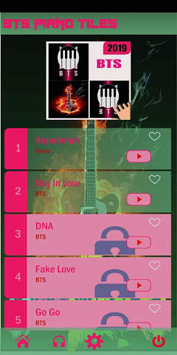 BTS Piano Tiles 2019 screenshot 2