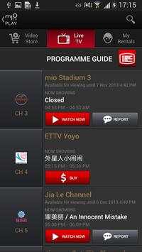 mio TV PLAY 5 تصوير الشاشة