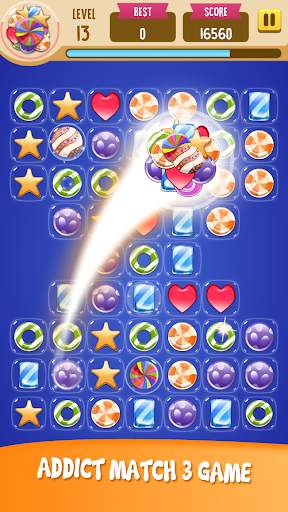 Bubble Candy: Match 3 Game (Addictive Puzzles) screenshot 1