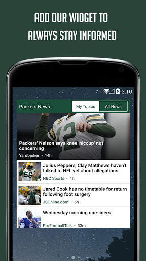 Unofficial Green Bay Packers News screenshot 6