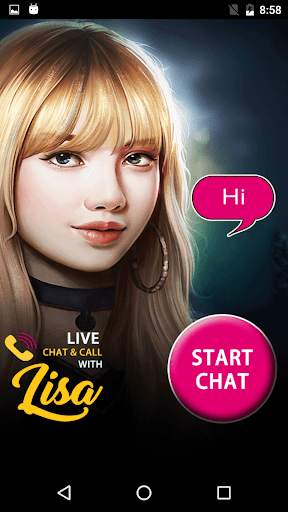 Lisa Black Pink Messenger - Prank screenshot 2