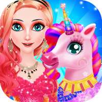 Princess Unicorn Care Salon logo