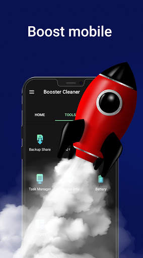 Booster & Phone cleaner - Boost mobile, clean ram screenshot 1