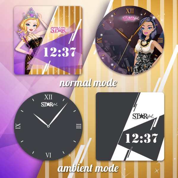 Star Girl Watch Faces screenshot 5