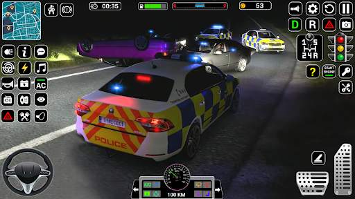 Police Car Driving School Game screenshot 6