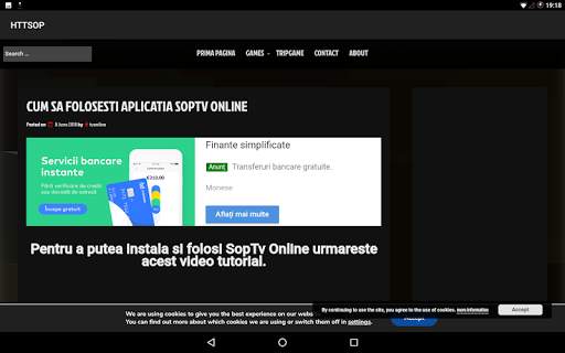 SOP to HTTP Tv Online screenshot 15