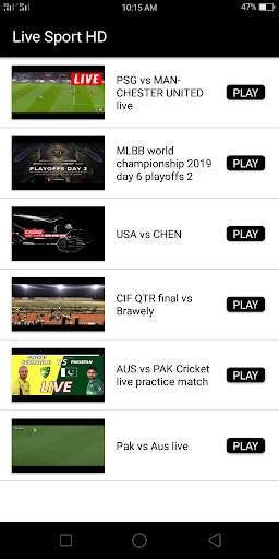 Live Sport HD screenshot 4