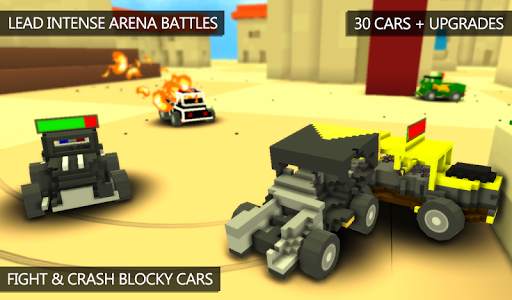 Blocky Demolition Derby screenshot 1