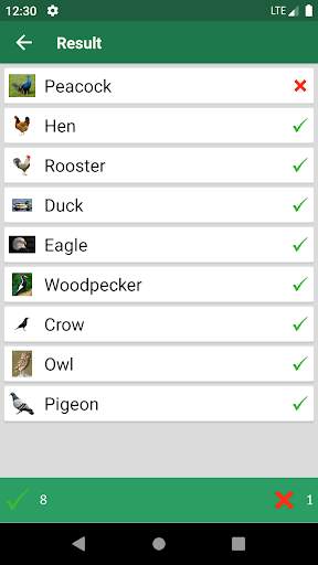 Learn Animals and Birds in English - Quiz screenshot 6