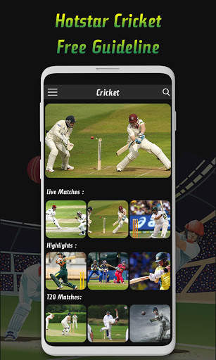 Hotstar Live Tv Shows - Free Hotstar Cricket Guide screenshot 4