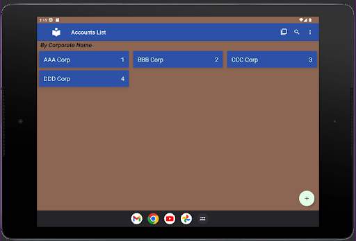 Accounts List screenshot 11