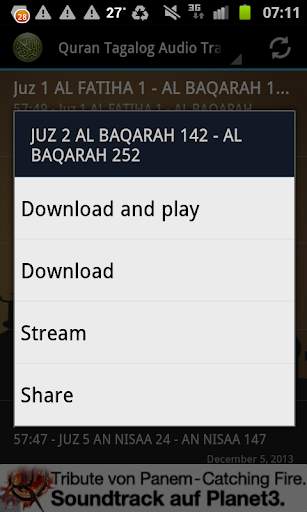 Quran Tagalog Translation MP3 screenshot 3