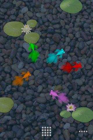 aniPet Goldfish LiveWallpaper 1 تصوير الشاشة