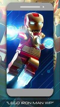 UHD LEGO IRON MAN WALLPAPERS 4K screenshot 1