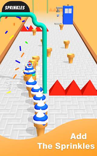 Ice Cream Stack Run!! screenshot 3