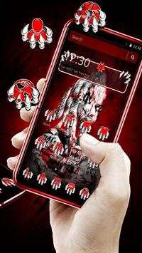 Red Wolfblood Launcher Theme screenshot 4
