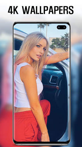 Katie Angel  Live Wallpaper HD 4K screenshot 4