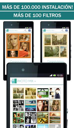Photo Mix + Collage de Fotos screenshot 2