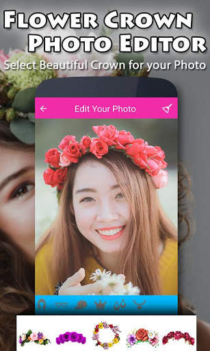 Flower Crown Photo Editor screenshot 2