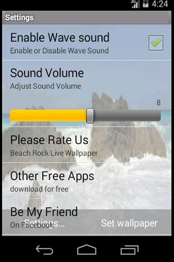 Ocean Waves Live Wallpaper screenshot 4