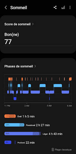 Samsung Health screenshot 2