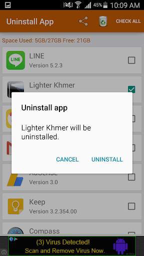 Uninstall App screenshot 2