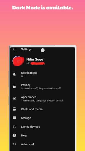 WhatsUp Messenger screenshot 4
