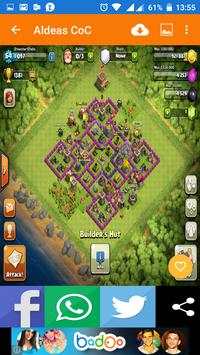 Diseño de Aldeas para CoC screenshot 2