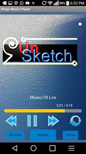 Rinqo Reproductor de Música screenshot 1