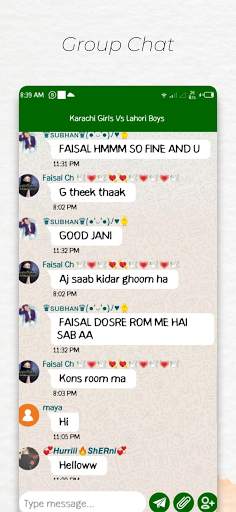 Pakistani Chat Girls Room Chat screenshot 2