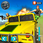 Auto Battle Royale Battleground Car Shooting Game icon