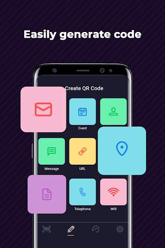 QR code reader & Barcode scanner app screenshot 2