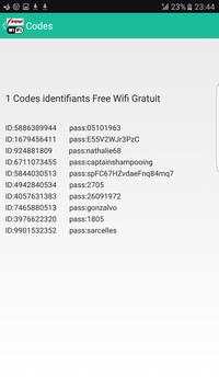 Code Free Wifi Gratuit screenshot 5