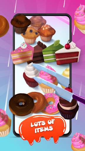 Perfect Cake Slices: Fun Food Cutting Game screenshot 2
