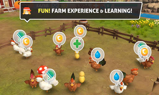 Chicken farm 3D screenshot 2