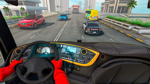 Racing in Bus - Bus Games screenshot 24
