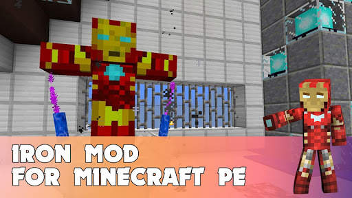 Iron Mod for Minecraft PE screenshot 1