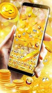 3D Gravity Emoji Keyboard Theme screenshot 2