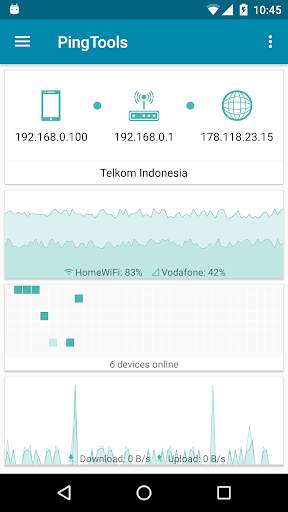 PingTools Network Utilities screenshot 1