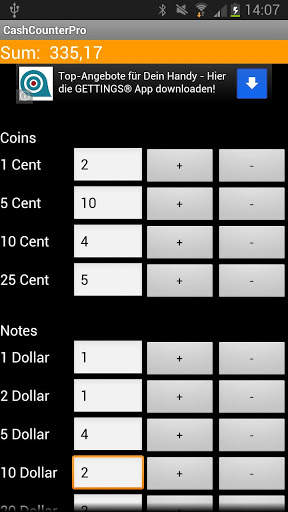 Cash counter pro स्क्रीनशॉट 1