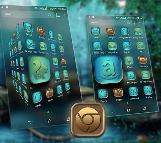 Jungle Launcher Theme screenshot 5